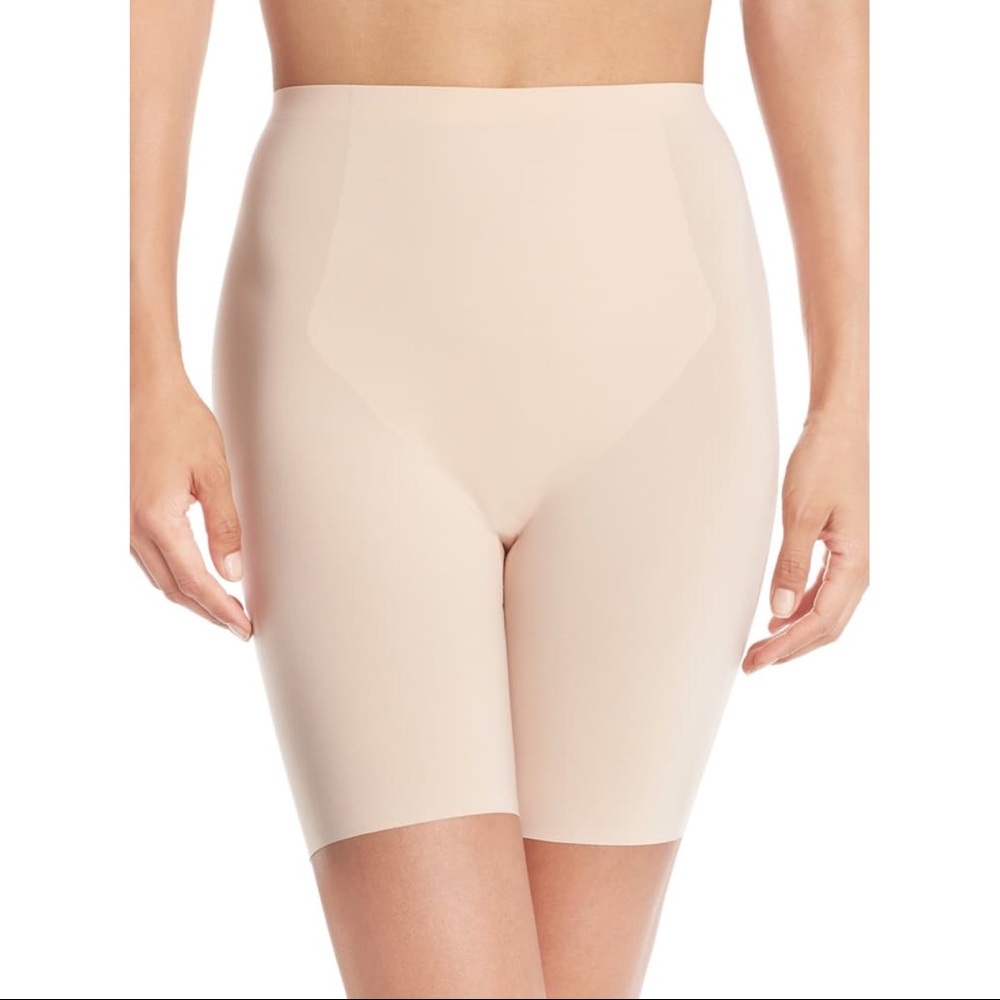 SPANX Soft Nude Thinstincts Mid-Thigh Short SZ S